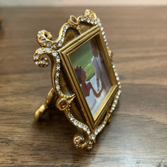 Jay Strongwater Swarovski Crystal Picture Frame - Picture 2 of 13